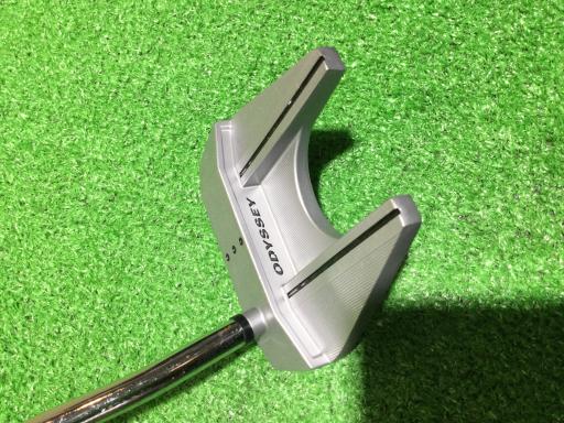 【中古】 オデッセイ WHITE HOT OG #7 32インチ レディース(ブルー) パター PT STROKE LAB (フレックスその他) レディース 女...