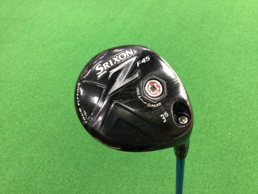 【中古】 ダンロップ SRIXON Z F45 3W フェアウェイウッド FW Miyazaki Kosuma Blue(水) 6 (フレックスSR) メンズ 男性用 右利き 右用 Dランク ゴルフクラブ