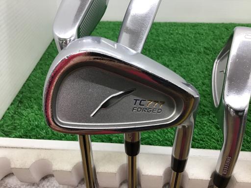 中古 Cランク （フレックスR） フォーティーン TC-777　FORGED　6S NS　PRO　950GH　HT R 男性用 右利き アイアンセット IR