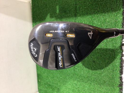 【中古】 キャロウェイ ROGUE ST PRO U4 ユーティリティ UT Fujikura MC 80 for CW (フレックスS) メンズ 男性用 右利き 右用 Cランク ゴルフクラブ