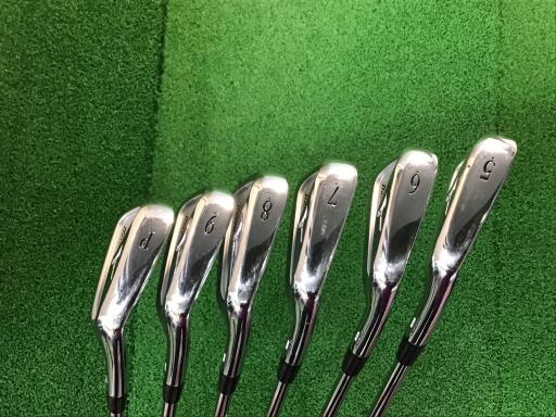 【中古】 ミズノ MP-55 6S アイアンセット IR 純正特注シャフト (フレックスR) メンズ 男性用 右利き 右用 Cランク ゴルフクラブ