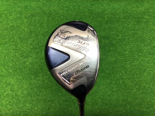 【中古】 ミズノ ZEPHYR(2009) U3(22°) ユーティリティ UT ZEPHYR オリジナル (フレックスR) メンズ 男性用 右利き 右用 Cランク ゴルフクラブ