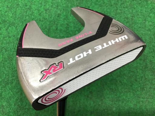 【中古】 オデッセイ WHITE HOT RX V-LINE FANG 32インチ レディース パター PT スチール (フレックスその他) レディース 女性用...