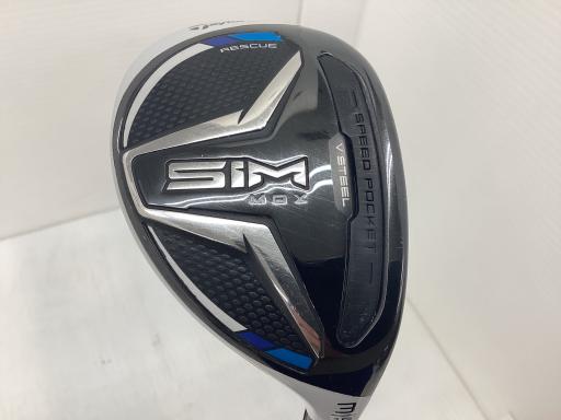 【中古】 テーラーメイド SIM MAX U3 ユーティリティ UT リシャフト (フレックスその他) メンズ 男性用 右利き 右用 Cランク ゴルフクラブ