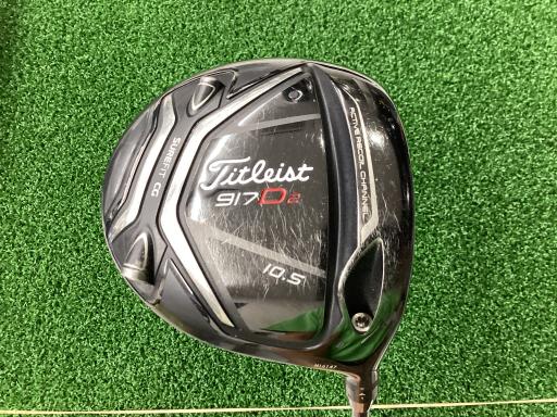 TITLEIST - 【中古】 タイトリスト 917 D2 10.5° ドライバー DR 純正特注シャフト (フレックスSR) メンズ 男性用 右利き 右用 Cランク ゴルフクラブ