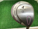 【中古】 プロギア Sweep Model M-10(ピンク) 4W レディース フェアウェイウッド FW sweep (フレックスL) レディース 女性用 右...