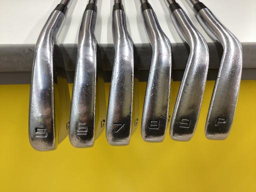 【中古】 テーラーメイド Taylor Made P・7MB 6S アイアンセット IR 純正特注シャフト (フレックスX) メンズ 男性用 右利き 右用 Cランク ゴルフクラブ