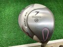 【中古】 プロギア Sweep Model M-10(ピンク) 7W レディース フェアウェイウッド FW sweep (フレックスL) レディース 女性用 右...