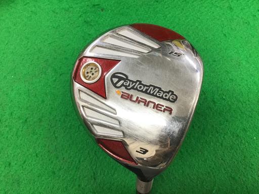【中古】 テーラーメイド BURNER(2007) 15° USA フェアウェイウッド FW RE-AX SF 50 (フレックスS) メンズ 男性用 右利き 右用 Cランク ゴルフクラブ