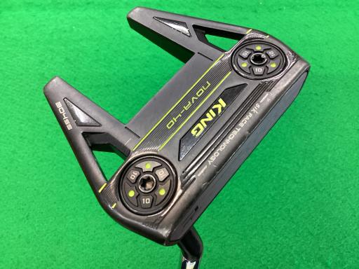 【中古】 コブラ KING NOVA-40 ショートスラント 34インチ パター PT スチール (フレックスその他) メンズ 男性用 右利き 右用 Cランク ゴルフクラブ