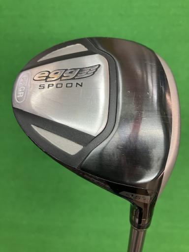 【中古】 プロギア egg(2015) 3W フェアウェイウッド FW eggオリジナルカーボン (フレックスS) メンズ 男性用 右利き 右用 Cランク ゴルフクラブ