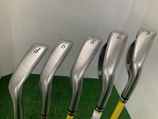 【中古】 ダンロップ XXIO(2014) 5S(イエロー) アイアンセット IR XXIO MP800(アイアン)イエロー (フレックスR) メンズ 男性用 右利き 右用 Dランク ゴルフクラブ