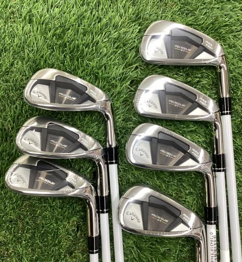 【中古】 キャロウェイ ROGUE ST MAX FAST 7S レディース アイアンセット IR ELDIO 40 for CW(ROGUE ST IR) (...