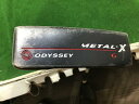 【中古】 オデッセイ METAL-X #6 34インチ パター PT スチール (フレックスその他) メンズ 男性用 右利き 右用 Dランク ゴルフクラブ
