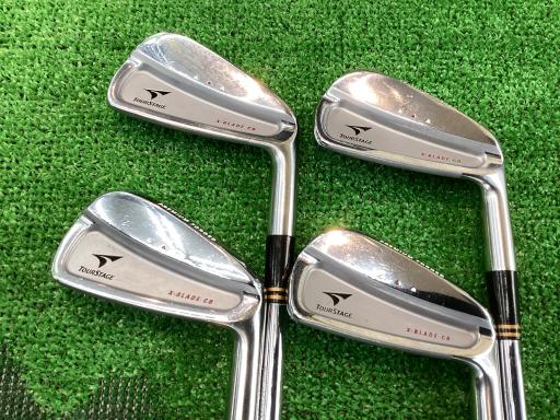 【中古】 ブリヂストン TOURSTAGE X-BLADE CB(2006) 8S アイアンセット IR Dynamic Gold (フレックスS) メンズ 男性用 右利き 右用 Dランク ゴルフクラブ