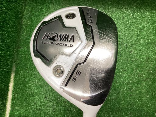 【中古】 本間ゴルフ TOUR WORLD TW717 3W(13°) フェアウェイウッド FW 3S ARMRQ8 54(フェアウェイ)TOUR WORLD (フレックスS) メンズ 男性用 右利き 右用 Cランク ゴルフクラブ