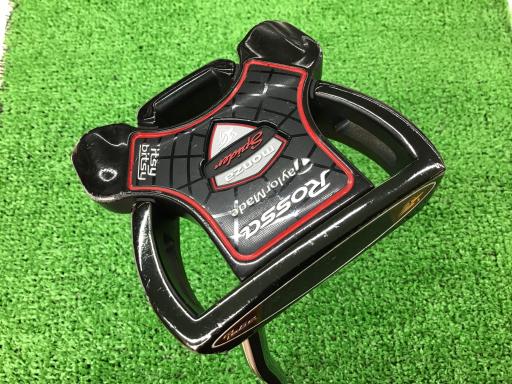 【中古】 テーラーメイド Rossa agsi+ itsy bitsy SPIDER クランクネック 33インチ パター PT スチール (フレックスその他) メンズ 男性用 右利き 右用 Cランク ゴルフクラブ