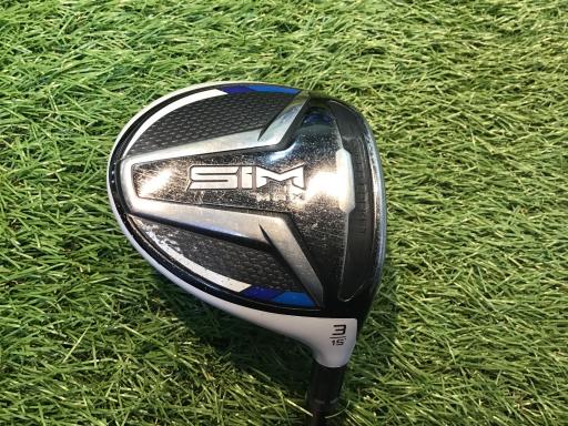 Taylor Made - 【中古】 テーラーメイド SIM MAX 3W フェアウェイウッド FW リシャフト (フレックスその他) メンズ 男性用 右利き 右用 Cランク ゴルフクラブ