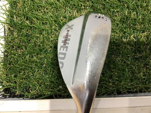 タイプ男性用利き手右利き商品コード2100403137414クラブ種別ウェッジメーカー名ブリヂストン商品名TOURSTAGE　X−WEDGE（2011）　56°／14°発売年2010シャフトNS　PRO　950GH　ウェイトフローシャフト材質スチールメーカーフレックスSフレックスSクラブセット組合せ内容クラブセット本数0クラブセット不足本数0クラブセット実本数0総合ランク&nbsp;ランクについて傷状態：ヘッド上部C傷状態：フェースC傷状態：ヘッド下部C傷状態：シャフトC傷状態：グリップオリジナル 傷あり傷状態：ヘッドカバーヘッドカバー無し査定特記・商品状態&nbsp;メーカーカタログ情報となりますので、実商品と異なる場合がございます。ヘッドロフト角(°)56ヘッド体積(cc)シャフト長(インチ)35.25クラブ重量(g)444店舗名名古屋富田店住所愛知県名古屋市中川区富田町榎津西乗江525−2（スーパースポーツゼビオ内）電話番号052-309-7380ブリヂストンTOURSTAGE　X-WEDGE(2011)　56°/14°