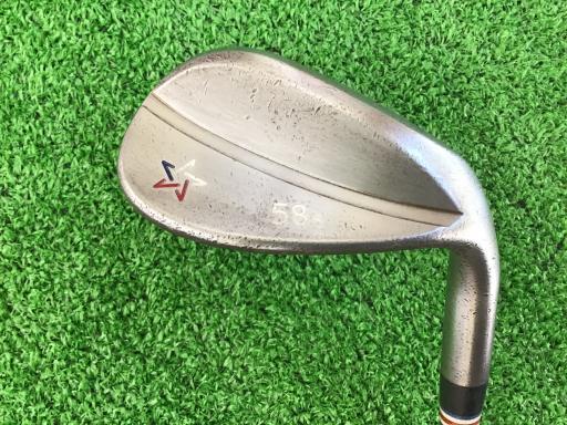 【中古】 アーティザンゴルフ ARTISAN ノンメッキ 58°S ウェッジ WG 純正特注シャフト (フレックスX) ..