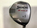 【中古】 ダンロップ SRIXON Z STEEL II 3W フェアウェイウッド FW SV-3013J T-65 (フレックスS) メンズ 男性用 右利き ...