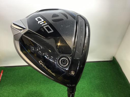 【中古】 テーラーメイド Qi10 10.5° ドライバー DR Diamana BLUE TM50(Qi10 DR) (フレックスS) メンズ 男性用 右利き 右用 Cランク ゴルフクラブ