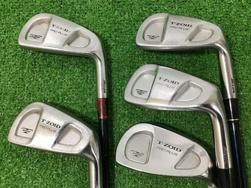 【中古】 ミズノ T-ZOID PRO PLUS 8S アイアンセット IR T-ZOID KV PLUS (フレックスSR) メンズ 男性用 右利き 右用 Cランク ゴルフクラブ