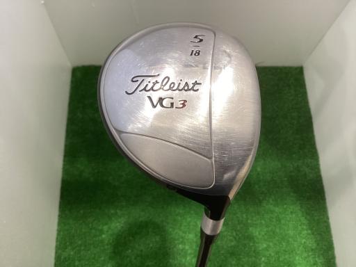 TITLEIST - 【中古】 タイトリスト Titleist VG3 5W フェアウェイウッド FW Titleist VG F (フレックスS) メンズ 男性用 右利き 右用 Dランク ゴルフクラブ