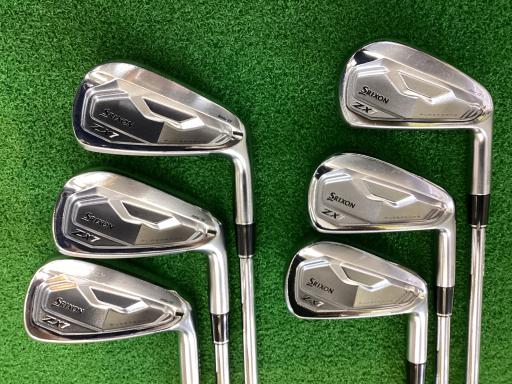 【中古】 ダンロップ SRIXON ZX7 Mk II 6S アイアンセット IR Dynamic Gold D.S.T (フレックスS) メン..