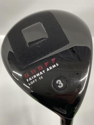 【中古】 グローブライド ONOFF ARMS(2014) KURO 3W フェアウェイウッド FW SMOOTH KICK MP-615F (フレックスS) メンズ 男性用 右利き 右用 Cランク ゴルフクラブ