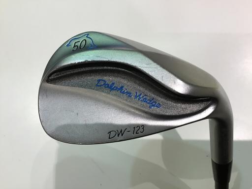 【中古】 キャスコ Dolphin Wedge DW-123 シルバー 50° ウェッジ WG Dolphin DP-231 (フレックスその他) メンズ 男性用 右利き 右用 Cランク ゴルフクラブ