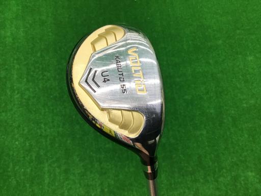 【中古】 カタナゴルフ VOLTiO KABUTO 55 U4 ユーティリティ UT FUJIKURA Motore Speeder 588 (フレックスR) メンズ 男性用 右利き 右用 Cランク ゴルフクラブ