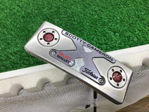 中古 Dランク （フレックスその他） タイトリスト SCOTTY　CAMERON　select　NEWPORT　M2　MALLET(2016)　33インチ スチール その他 男性用 右利き パター PT