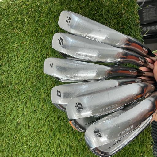 【中古】 ブリヂストン TOUR B X-CB 6S アイアンセット IR NS PRO MODUS3 TOUR120 (フレックスS) メンズ 男性用 右利き 右用 Cランク ゴルフクラブ