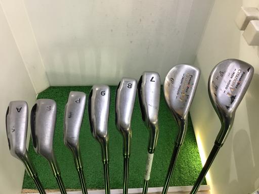 【中古】 パワービルト CITATION V1 8S アイアンセット IR オリジナルカーボン (フレックスR) メンズ 男性用 右利き 右用 Cランク ゴルフクラブ