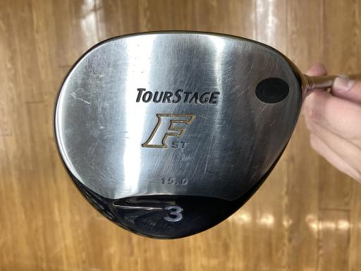 BRIDGESTONE - 【中古】 ブリヂストン TOURSTAGE F-ST 3W フェアウェイウッド FW Tour Design Type-F (フレックスS) メンズ 男性用 右利き 右用 Dランク ゴルフクラブ