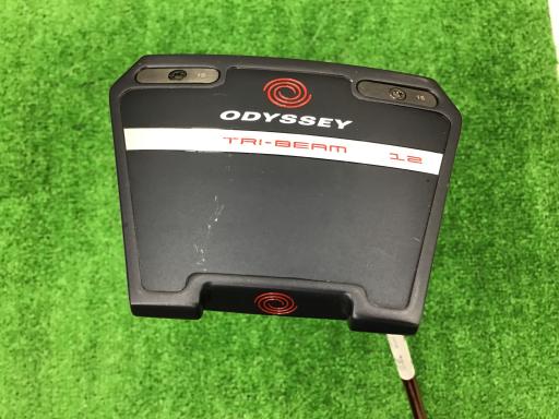 【中古】 オデッセイ TRI-BEAM TWELVE 34インチ パター PT STROKE LAB(2023) (フレックスその他) メンズ 男性用 右利き 右用 Bランク ゴルフクラブ