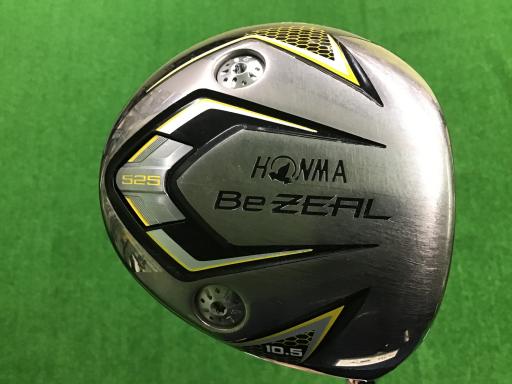 【中古】 本間ゴルフ Be ZEAL 525 10.5° ドライバー DR VIZARD for Be ZEAL(ドライバー) (フレックスS) メンズ 男性用 右利き 右用 Cランク ゴルフクラブ