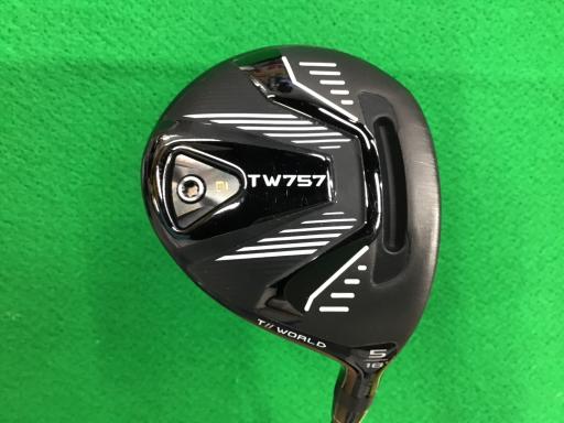 中古 Cランク （フレックスR） 本間ゴルフ TOUR　WORLD　TW757　5W VIZARD　for　TW757(FW) R 男性用 右利き フェアウェイウッド FW