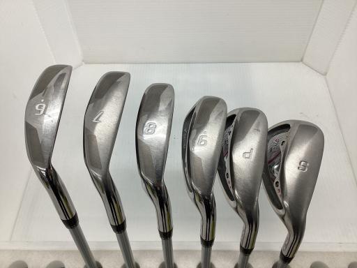 【中古】 ブリヂストン TOURSTAGE ViQ CL(2010) 8S (クリスタルピンク) アイアンセット IR VT-40i (フレックスA) レディー...