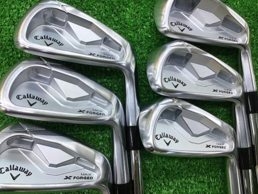 タイプ男性用利き手右利き商品コード2100402706222クラブ種別アイアンセットメーカー名キャロウェイ商品名X　FORGED　MAX（2025）　7S発売年2025シャフト純正特注シャフトシャフト材質メーカーフレックスRフレックスRクラブセット組合せ内容4I．5I．6I．7I．8I．9I．PWクラブセット本数7クラブセット不足本数1クラブセット実本数6総合ランク&nbsp;ランクについて傷状態：ヘッド上部B傷状態：フェースB傷状態：ヘッド下部B傷状態：シャフトB傷状態：グリップオリジナル外 良好傷状態：ヘッドカバーヘッドカバー無し査定特記・商品状態5〜P　6本セット　Dynamic Gold　105(R300)　5I（38.5インチ　D3　403g）ライ角1度フラット&nbsp;メーカーカタログ情報となりますので、実商品と異なる場合がございます。ヘッドロフト角(°)32ヘッド体積(cc)シャフト長(インチ)クラブ重量(g)店舗名171茨木店住所大阪府茨木市宿川原町6−40電話番号072-640-3150キャロウェイX　FORGED　MAX(2025)　7S