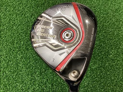 樂天商城 - 【中古】 キャロウェイ GREAT BIG BERTHA(2015) 3W フェアウェイウッド FW BIG BERTHA(2015)フェアウェイ (フレックスR) メンズ 男性用 右利き 右用 Cランク ゴルフクラブ