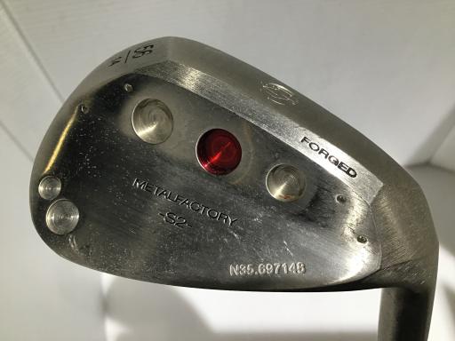 【中古】 朝日ゴルフ METAL FACTORY S2 56°/14° ウェッジ WG 純正特注シャフト (フレックスS) メンズ 男性用 右利き 右用 Cランク ゴルフクラブ