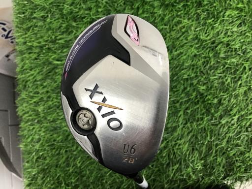 【中古】 ダンロップ XXIO(2012) U6 (ピンク) レディース ユーティリティ UT XXIO MP700L(ユーティリテ..