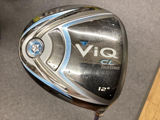 【中古】 ブリヂストン TOURSTAGE ViQ CL(2010) 12°(アクアブルー) ドライバー DR Tour AD SL-4 (フレックスR) レデ...