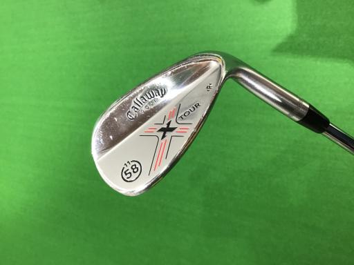 【中古】 キャロウェイ X TOUR Chrome 58MD-11 ウェッジ WG NS PRO 990GH (フレックスS) メンズ 男性用..