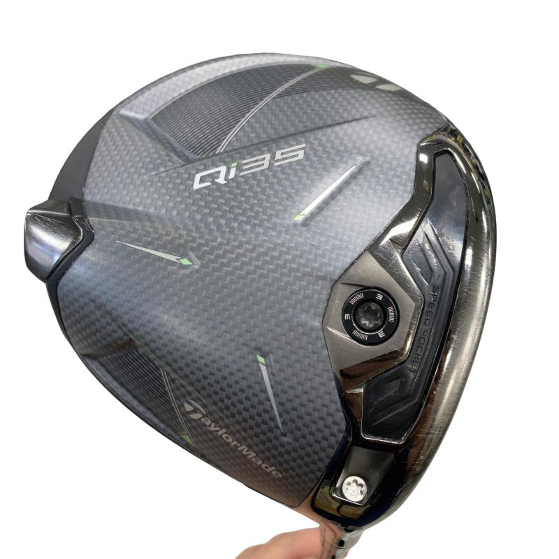 【中古】 テーラーメイド Qi35 10.5° ドライバー DR Diamana SILVER TM55(Qi35 DR) (フレックスS) メンズ 男性用 右利き 右用 Cランク ゴルフクラブ