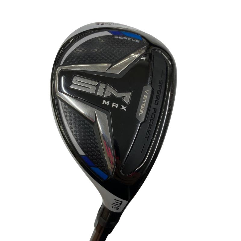 【中古】 テーラーメイド SIM MAX U3 ユーティリティ UT TENSEI BLUE TM60(UT) (フレックスR) メンズ 男性用 右利き 右用 Cランク ゴルフクラブ