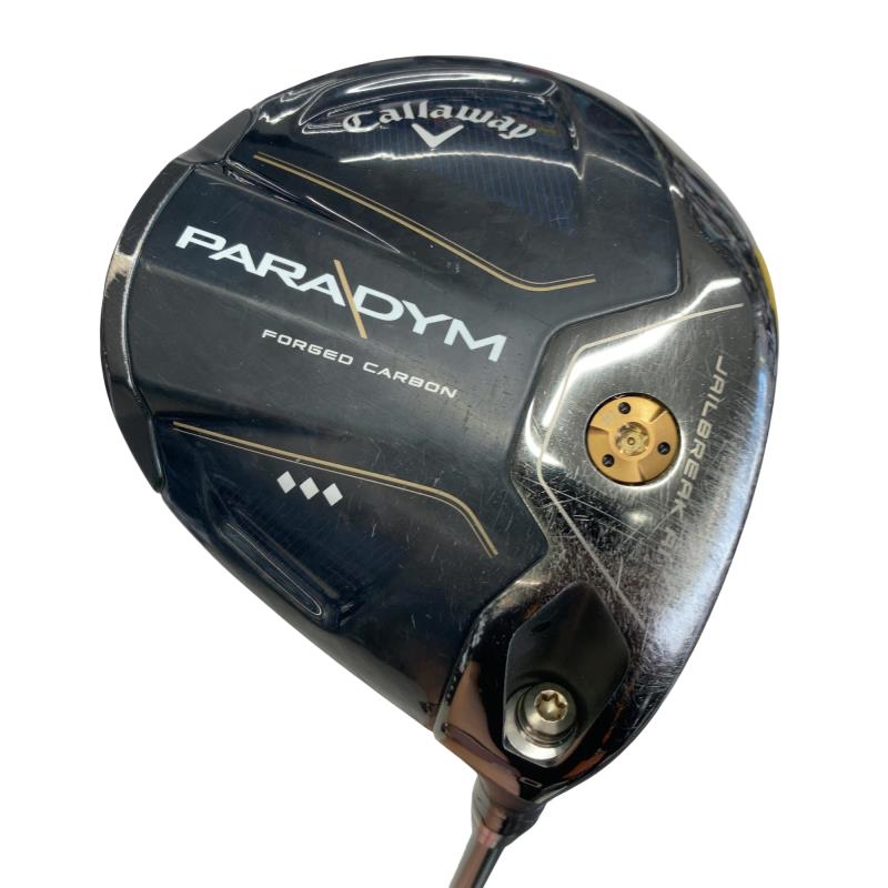 【中古】 キャロウェイ PARADYM ◆◆◆ 9° ドライバー DR 純正特注シャフト (フレックスS) メンズ 男性用 右利き 右用 Cランク ゴルフクラブ