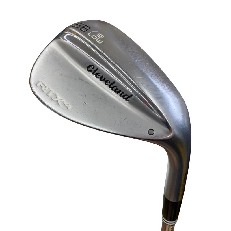【中古】 クリーブランド Cleveland RTX-4 ツアーサテン 58°/06° LOW ウェッジ WG NS PRO MODUS3 TOUR120 (フレックスS) メンズ 男性用 右利き 右用 Cランク ゴルフクラブの商品画像